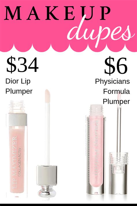 dupe dior lip gloss|christian dior lip gloss dupe.